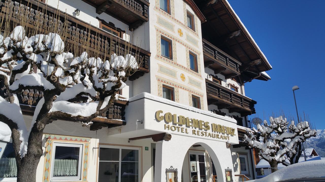 Hotel Goldenes Kreuz Tannheim Esterno foto