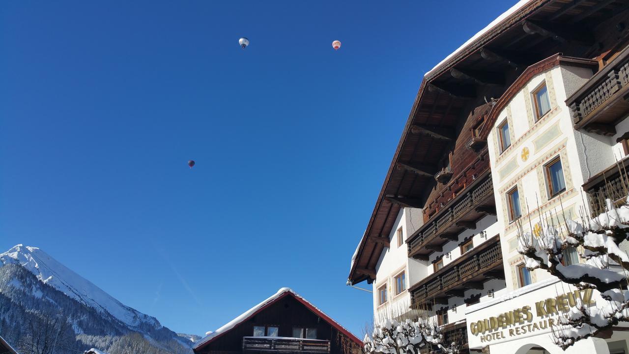 Hotel Goldenes Kreuz Tannheim Esterno foto